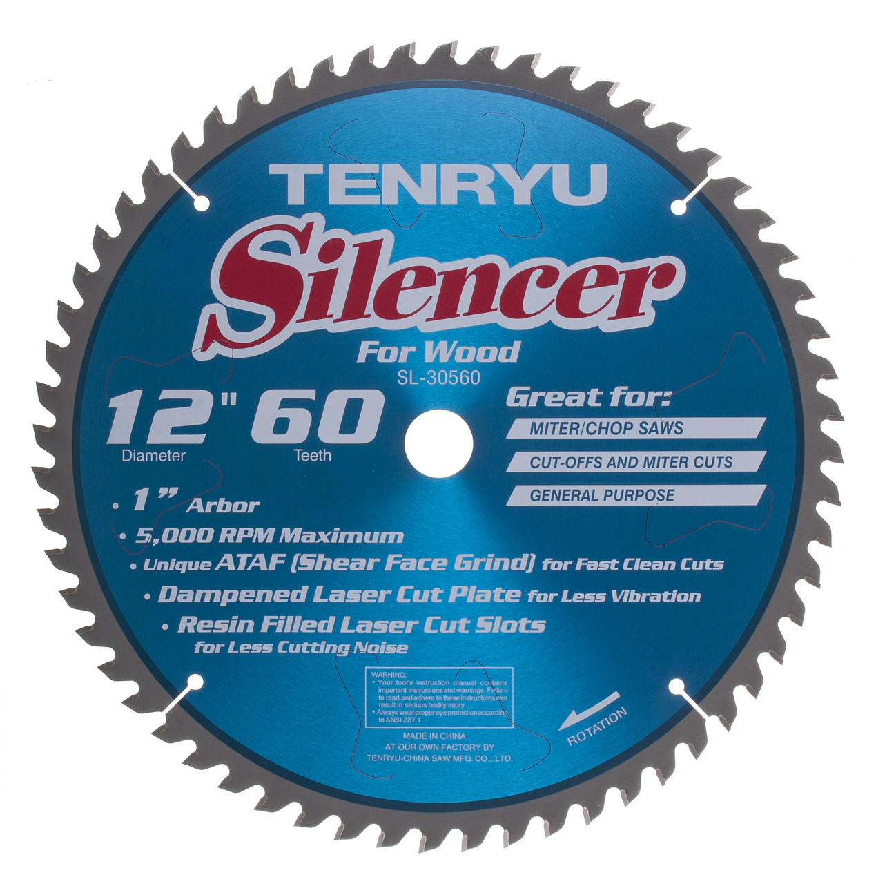 Silencer Saw Blade, 12