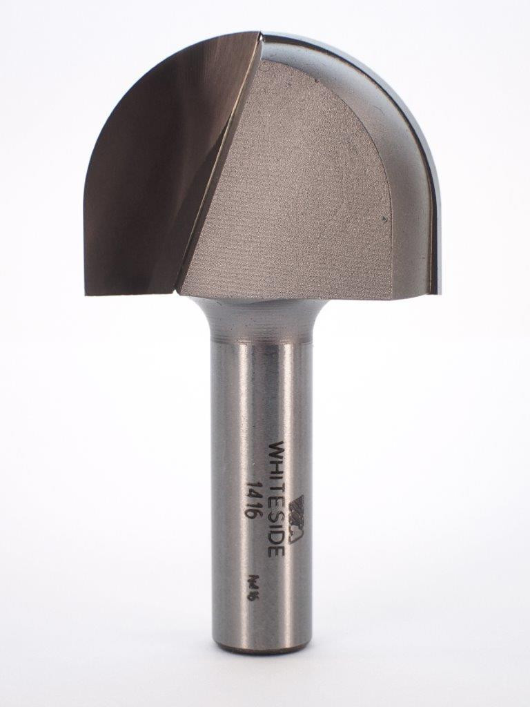 Tideway Carbide Tipped Round Nose Router Bit – 1/2" Shank, 1/2" Diameter, LC05040808