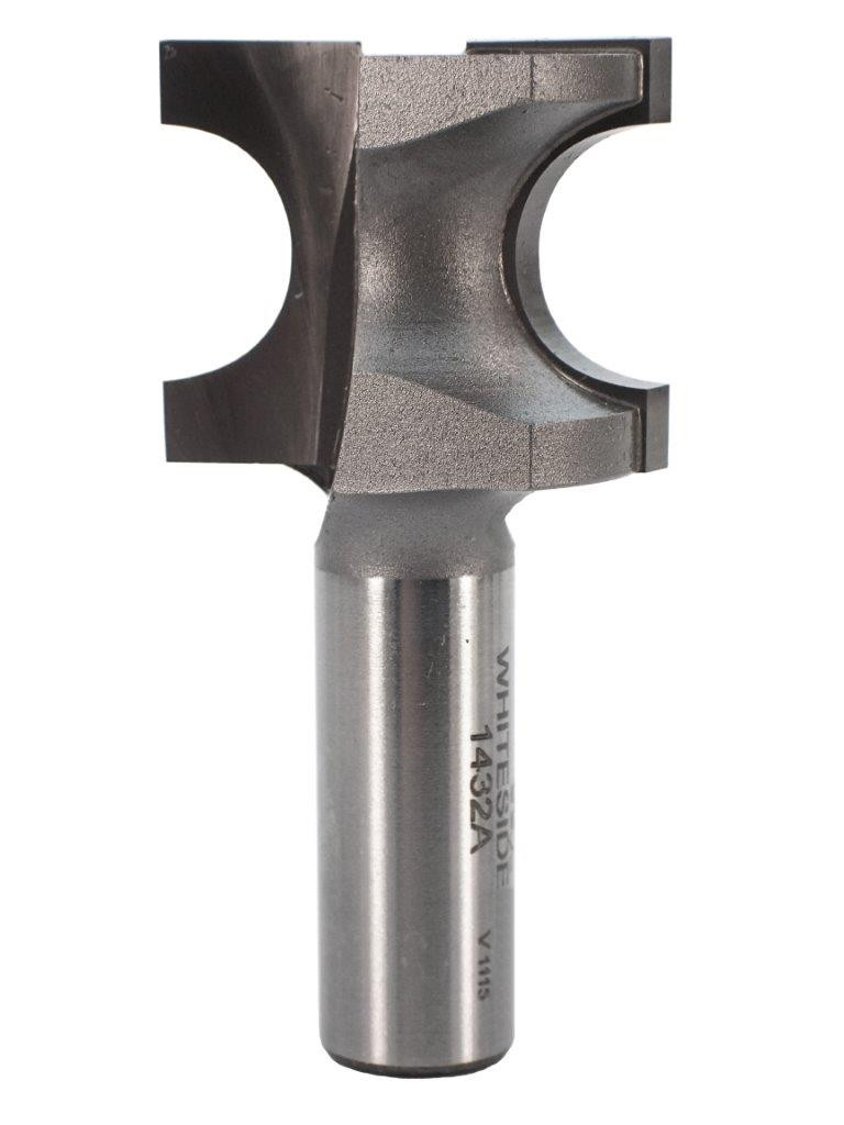 Half Round Bit for 5/8 Material, 1/2 Shank, Whiteside 1432A