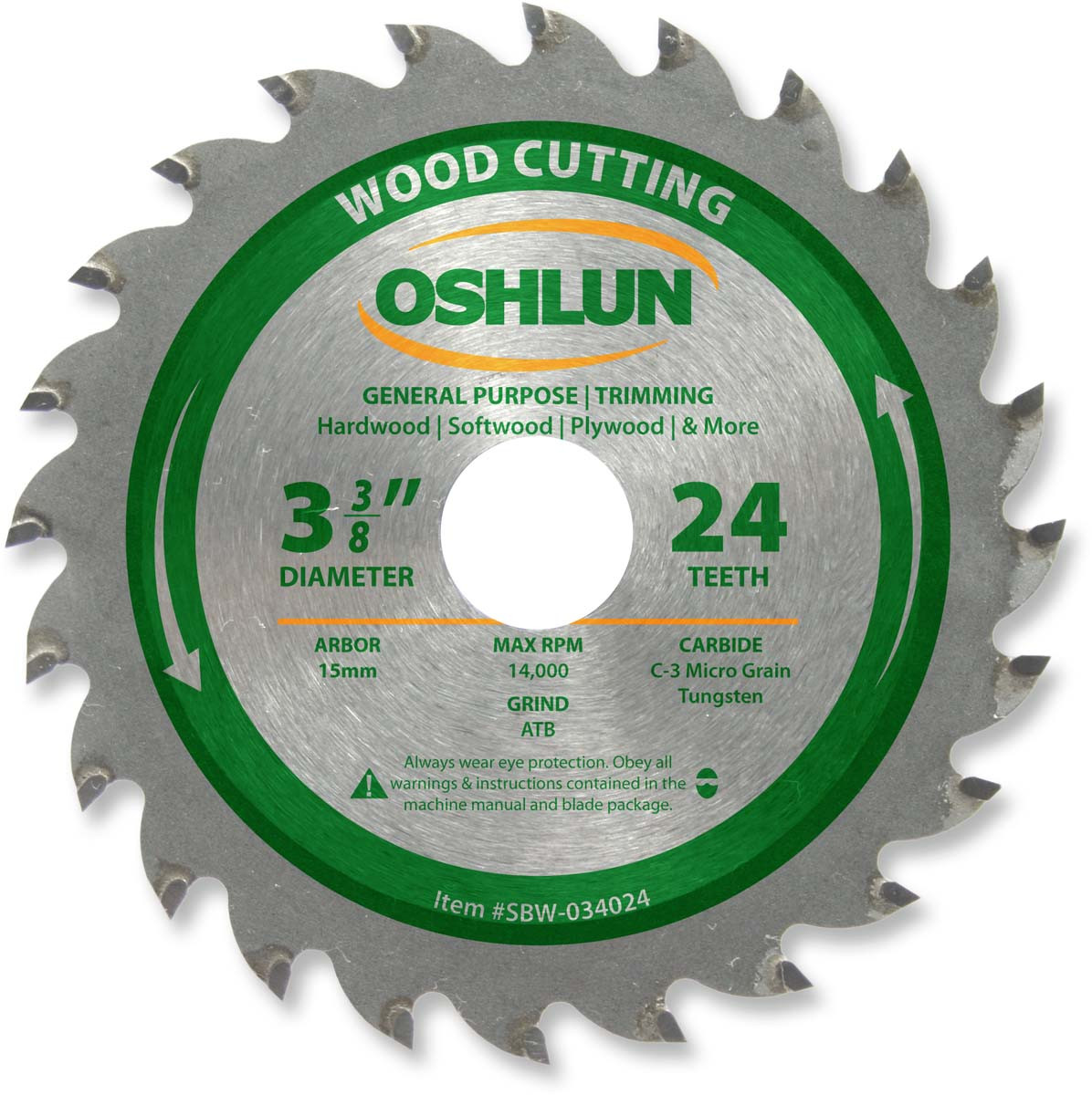 Trimming Saw Blade, 3-3/8