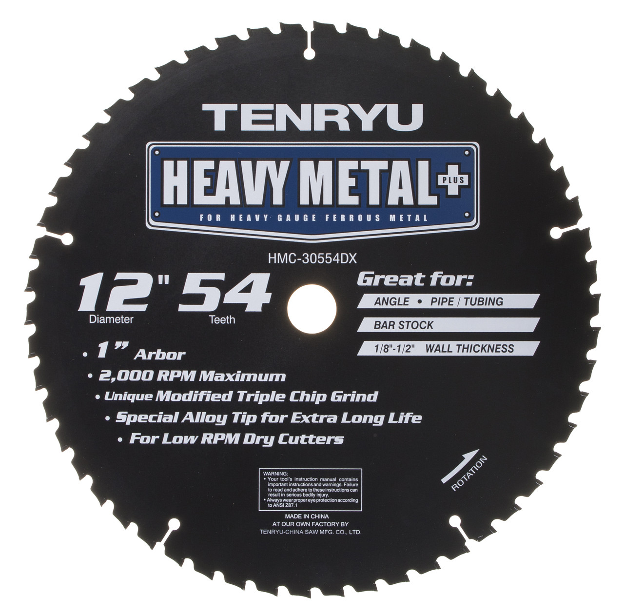 Heavy Metal Saw Blade, 12