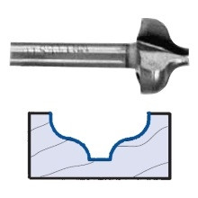 Plunge Ogee Router Bits