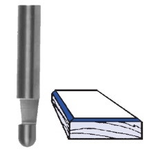 7 Degree Laminate Trim Solid Carbide Router Bits