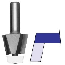 Bevel Undermount Bowl Router Bits