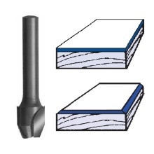 Combination Flush or Bevel Router Bits