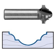Classic Round Bottom Router Bits