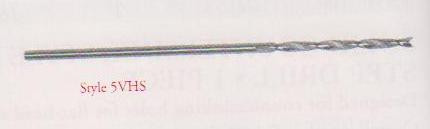 Countersink Drills - (V Point), Style No 5VHS - Angle Drilling, Fishtail Point, High Speed Steel - Southeast Tool SE50137HS