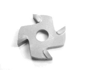 4 Wing, Drawer Slot Cutters - (1 1/4" Diameter x 5/16" Bore), Carbide Tipped - Southeast Tool SDR187-4