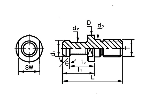 Pull Studs for CNC Routers - Southeast Tool SE750-19