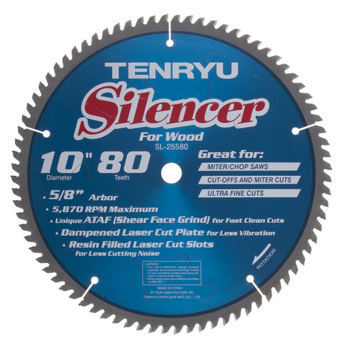 Silencer Saw Blade, 12