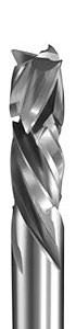 Vortex 3389 - Mortise Compression, Spiral Router Bits - (4 Flute) Solid Carbide