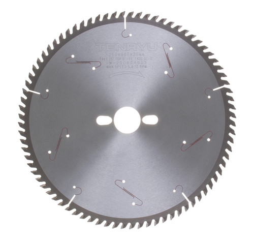 Tenryu IW-25080ABD3 - Industrial Blade Series for Sliding Table/Vertical Panel Cross Cut