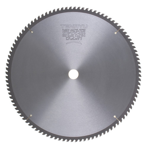 Tenryu PC-355100CB - Plastic Cutter Series Saw Blade, 14" dia x 100T