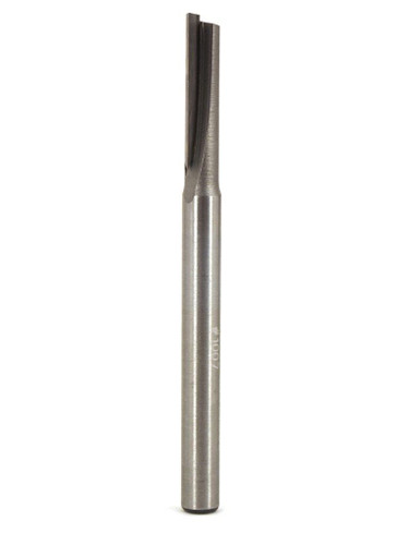 Whiteside 1007 - Straight, Router Bits - Quarter Inch Shank, 1 Flute, Carbide Tipped