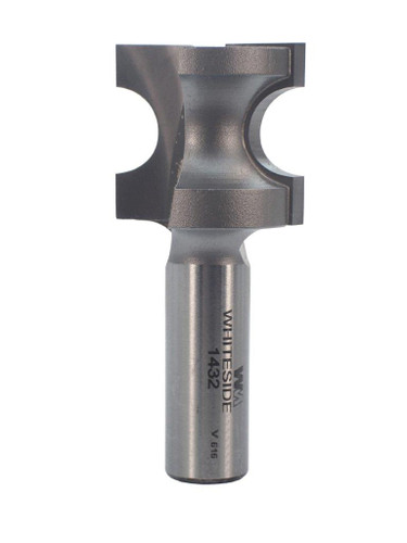 Half Round Bit for 5/8 Material, 1/2 Shank, Whiteside 1432A