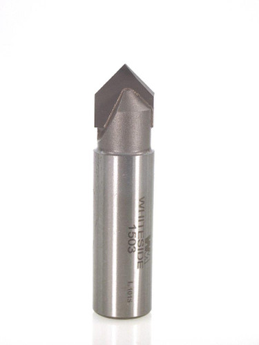 Carbide Tipped 90 Degree V Groove Router Bit by Whiteside Maching - Whiteside 1503