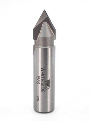 Carbide Tipped 60 Degree V Groove Router Bit by Whiteside Maching - Whiteside 1560