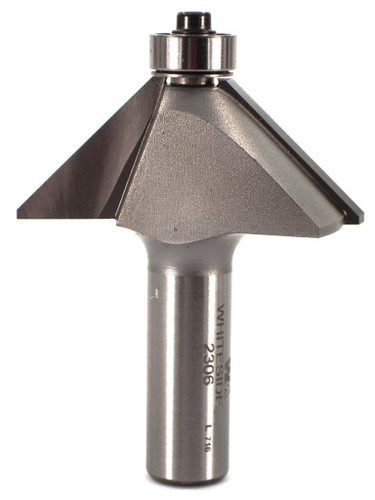 3 Piece Chamfer Bit Set, 1/2 Shank, Whiteside 445