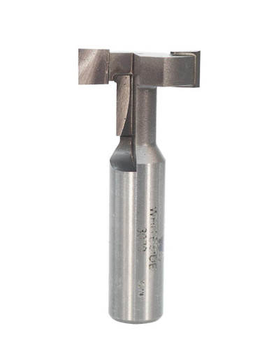 T-Slot Cutter, 1-3/16 Lg Dia, 3/8 Sm Dia, 1/2 Shank, Whiteside 3075