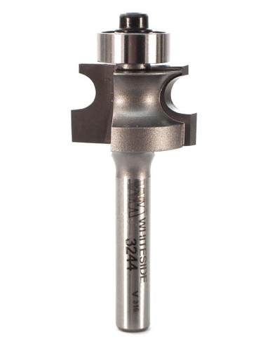 Carbide Tipped Edge Beading Router Bit by Whiteside Machine - Whiteside 3244