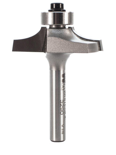 Carbide Tipped Thumbnail Table Edge Router Bit by Whiteside Machine