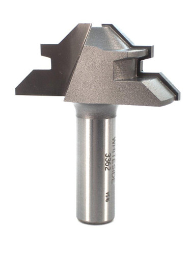45 Degree Lock Miter Glue Joint Router Bit by Whiteside Machine