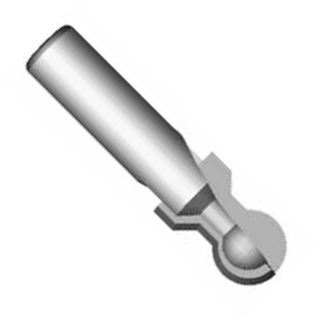 Whiteside 3900 - Model Train, Track Router Bits (Female Connector - Ball Cutter), Carbide Tipped