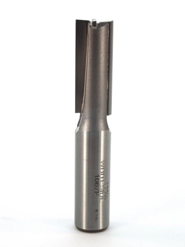 2 Flute Straight Bit, 1/2 Dia, 1-1/4 Cut Length, 1/2 Shank