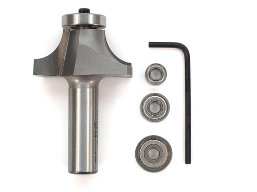 Whiteside Multi-Beading Router Bit Set (For Extra Deep Beading), Carbide Tipped - Whiteside 2044B