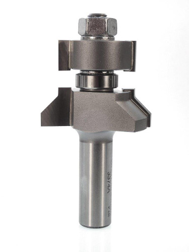 Whiteside 3374A - Vee Panel, Tongue & Groove, Tongue Cutter - Half Inch Shank, Tongue Only, Carbide Tipped