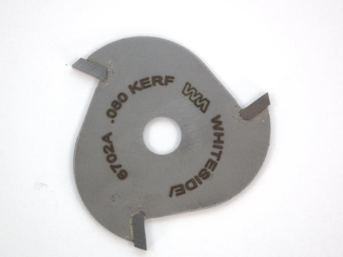 Whiteside 6702A - Slotting Cutters - 3 Wing - Kerf 0.080