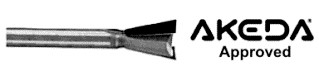 Whiteside DA20-438 - Akeda Dovetail Bits (Akeda Approved) - Quarter Inch Shank, Akeda 20deg Dovetail Bit