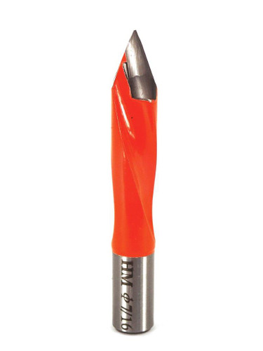 Whiteside DTxx Thru Hole V-Point Dowel Drill - 10mm Shank - Whiteside DT437-70LH