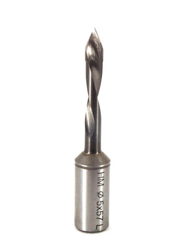 Whiteside DTxx Thru Hole V-Point Dowel Drill - 10mm Shank - Whiteside DT5-57LHSC