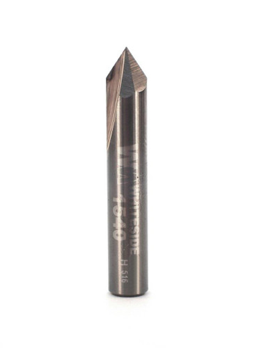 Solid Carbide 60 Degree V Groove Router Bit by Whiteside Maching - Whiteside 1540