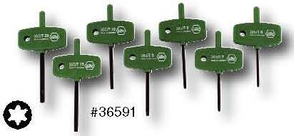 Wiha 36591 - Wing Style Torx Set No Stand
