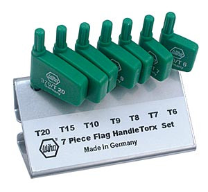Wiha 37092 - Flag Style Torx Plus 7Pc Set In Stand