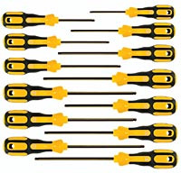 Wiha 46797 - 3K Hex Ball End Drivers Inch 13 Pc Set .050 - 3/8