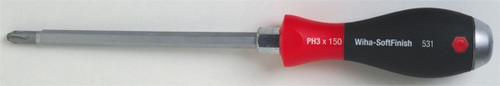 Wiha 53110 - SoftFinish Phillips Screwdriver w/ Striking Cap #1