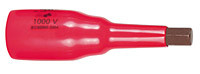 Wiha 31815 - Insulated Hex Bit Socket 3/8" Drive