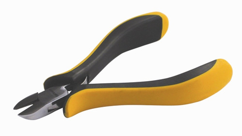 Wiha 32712 - ESD Safe Precision Cutters, Slim Oval Head, Flush