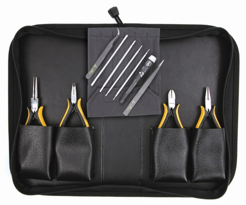 Wiha 32791 - ESD Safe Pliers/Screwdrivers/Tweezers 11 Pc Set