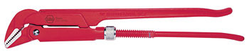Wiha 32976 - Pipe Wrench Narrow Style Jaw 45deg 2.6'