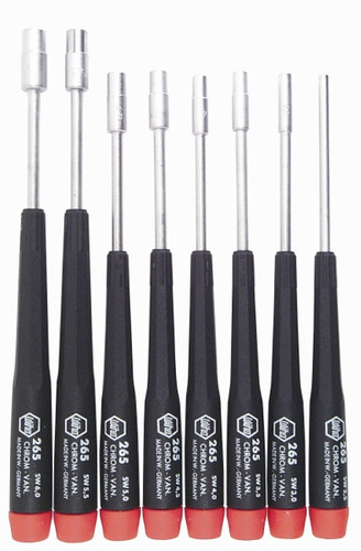 Wiha 26591 - Precision Nut Driver Inch 8 Pc Set 3/32-1/4