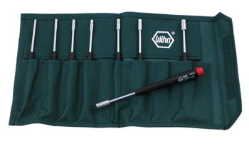 Wiha 26599 - Precision Nut Driver 8 Pc Inch Set 3/32-1/4