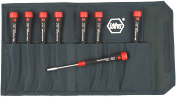 Wiha 26593 - PicoFinish Precision Nut Driver 8 Pc Inch Set