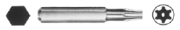Wiha 75727 - System 4 Tamper Resistant Torx Bit T7S