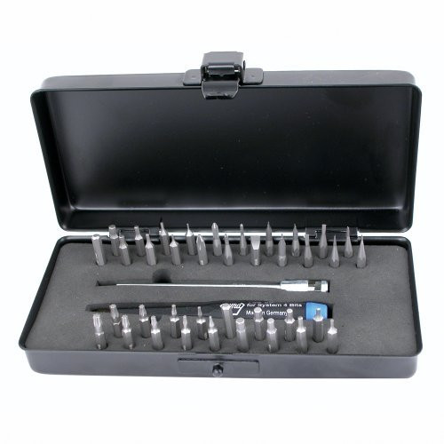 Wiha 75996 - System 4 Precision Bit Set Inch/Metric 40 Pc Set