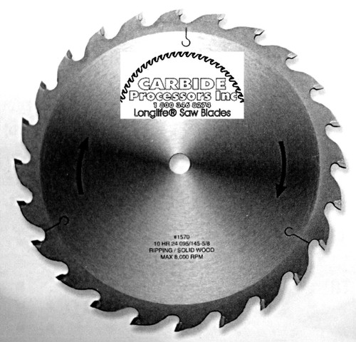 World's Best Heavy Duty Saw Blade by Carbide Processors - World's Best 37222