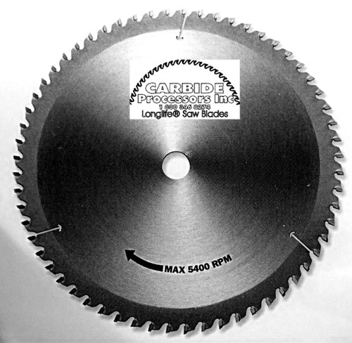 World's Best Laminate Veneer Saw Blade by Carbide Processors - World's Best 37258